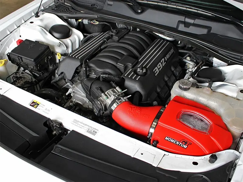 Afe Power Momentum Gt Limited Edition Cold Air Intake 11-17 Dodge Challenger/Charger Srt - Red 2
