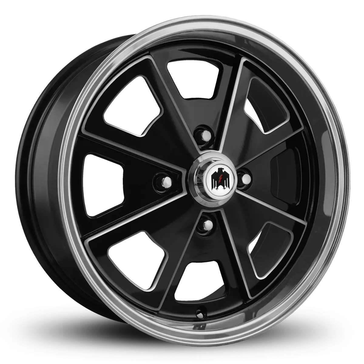 Klassik Rader 914 17X7 +40 4X130mm Gloss Black/Milled Edge 1