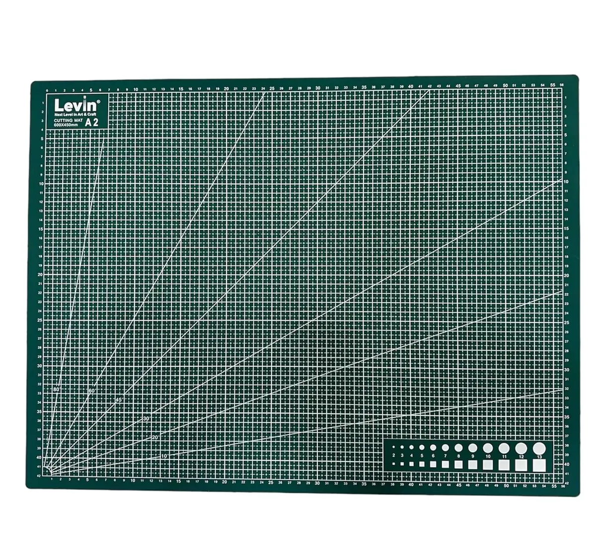 A2 Size Double Sided Flexible Cutting Mat With Marked Pattern And Grids 1