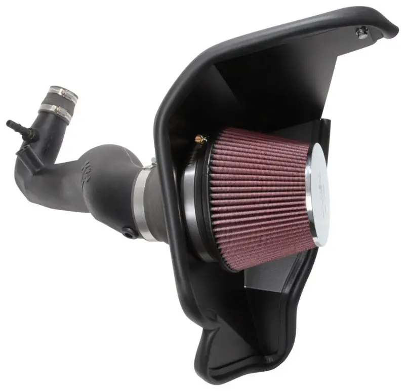 K&N 2018 Ford Mustang L4-2.3L F/I Aircharger Performance Intake 1