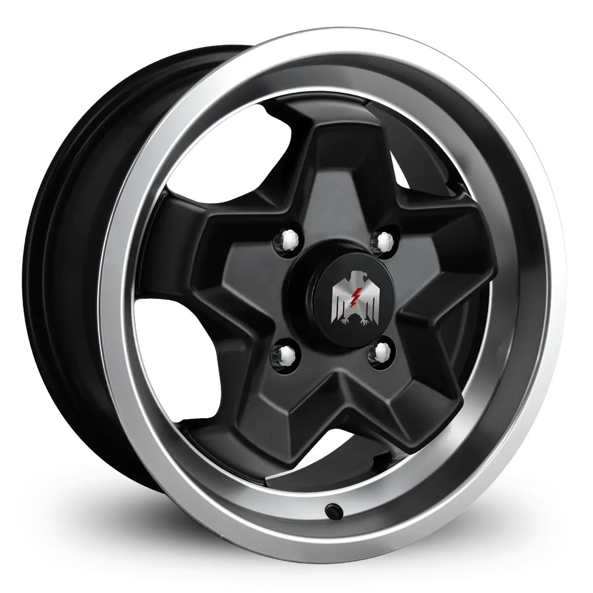 Klassik Rader 944 Cc 17X7 +40 4X130mm Satin Black/Machined Lip 1