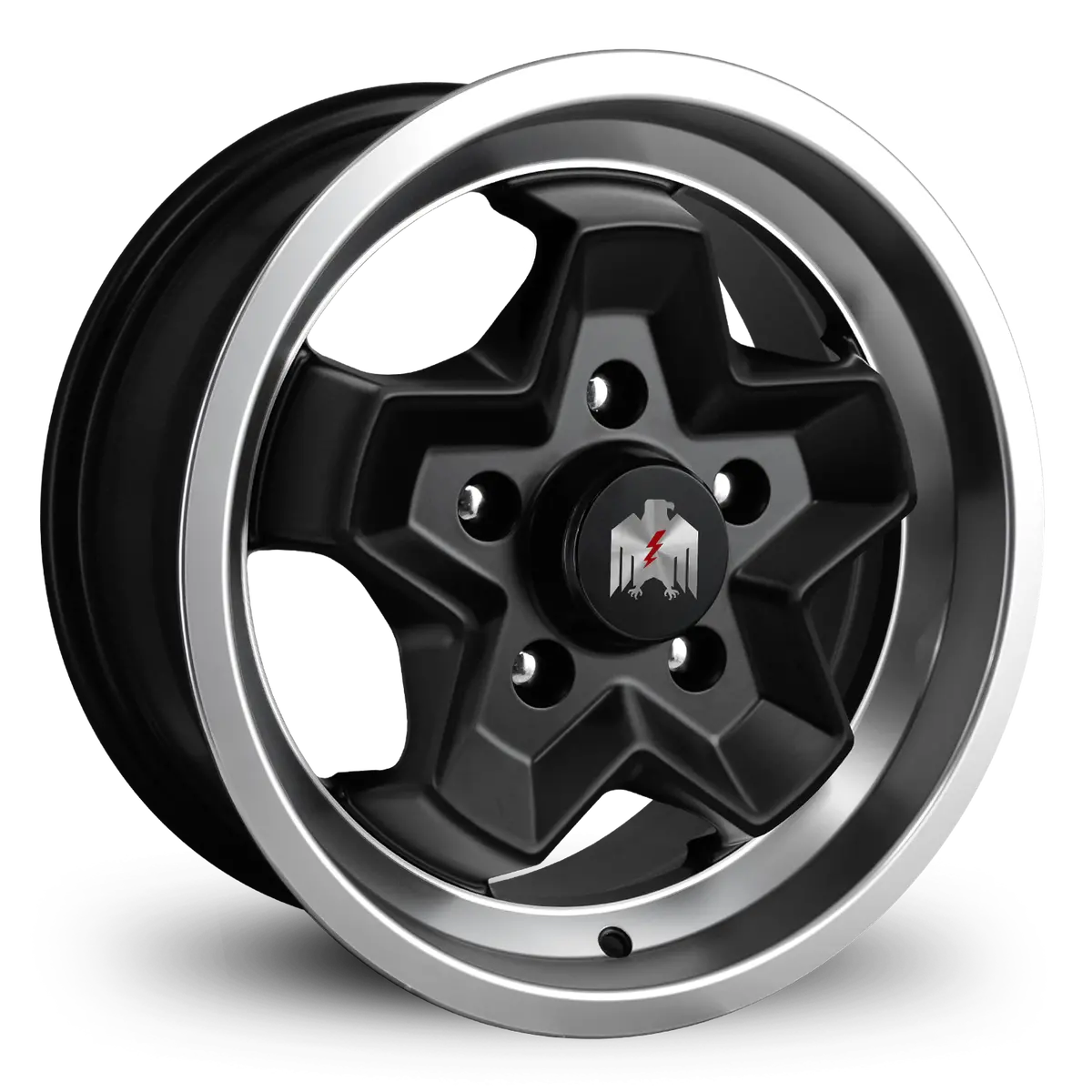 Klassik Rader 944 Cc 17X7 +23.2 5X130mm Satin Black/Machined Lip 1