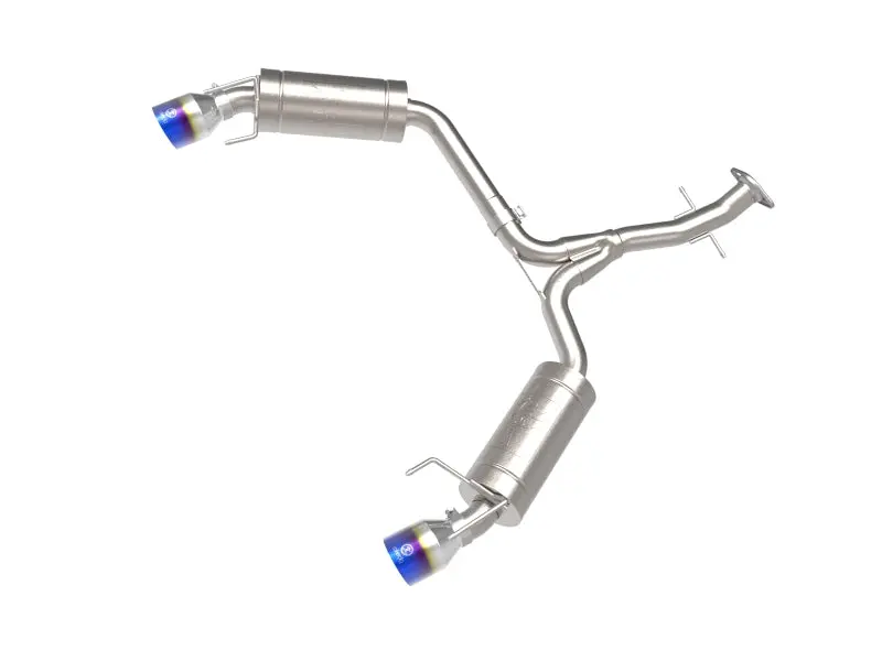 Afe Power Takeda 06-13 Lexus Is250/Is350 Ss Axle-Back Exhaust W/ Blue Flame Tips 1