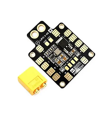 Matek Systems Pdb-Xt60 With Bec 5V And 12V  Power Distribution Board 1
