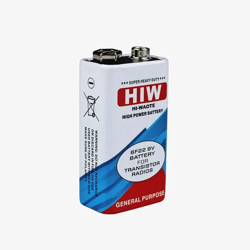 Hiw 9V Battery Hi-Waote High Power Battery 1