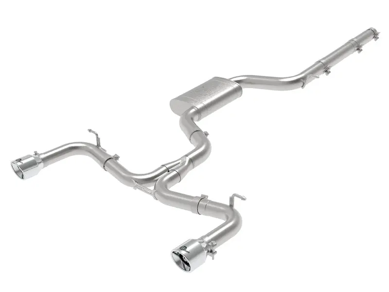 Afe Machforce Xp 3In-2.5In Ss Exhaust Cat-Back 18-19 Volkswagen Gti (Mk7.5) L4-2.0L (T) - Polished 1