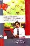 Accounting For Management : Theory And Practice By N.P. Agarwal & R.K. Tailor [Hardcover] 1