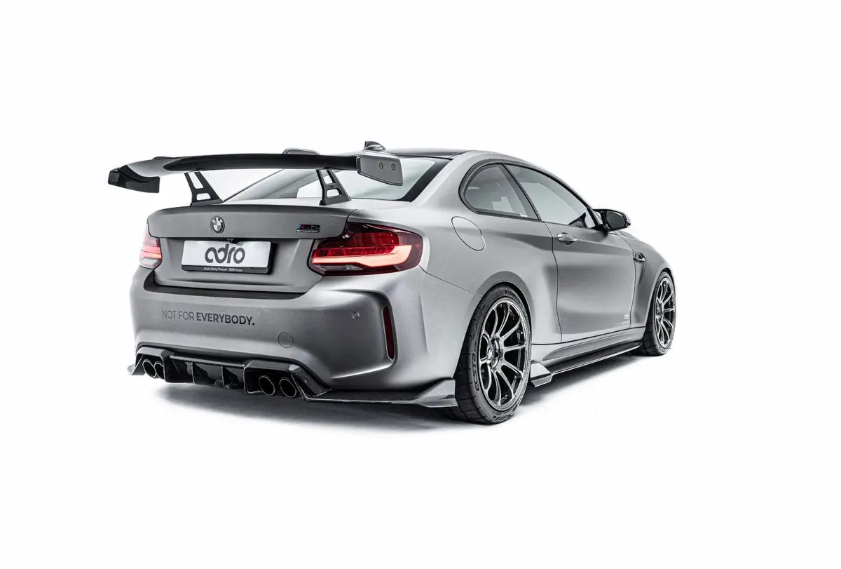 Bmw F87 M2 At-R Swan Neck Gt Wing 1