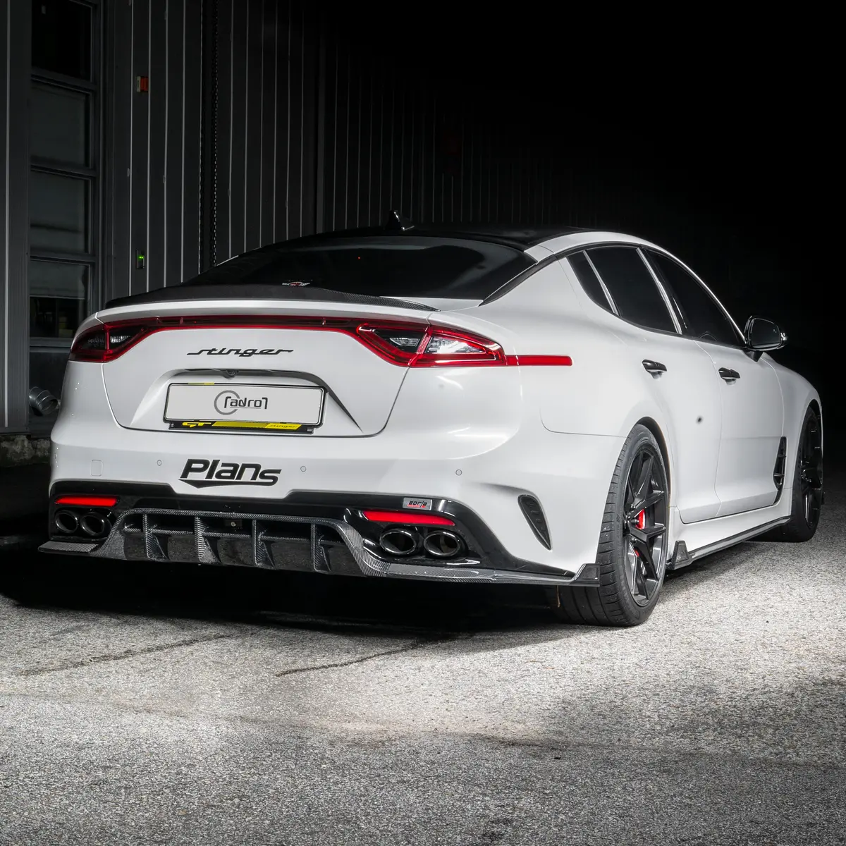 Kia Stinger Trunk Spoiler V2 1