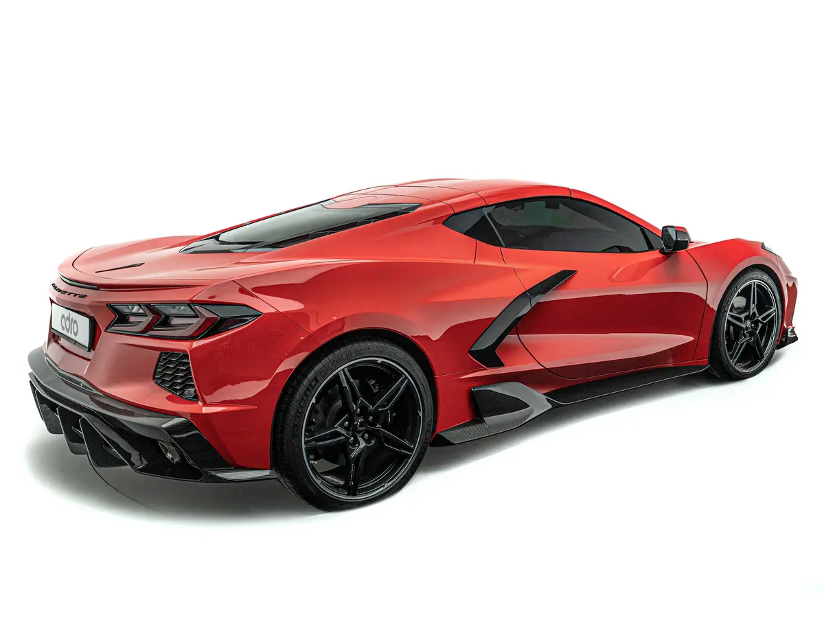Corvette C8 Prepreg Carbon Fiber Rear Diffuser 2