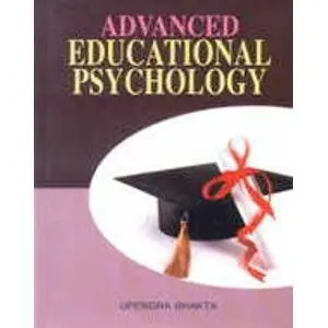 Advanced Educational Psychology By Upendra Bhakta (Hardcover) Old Book 1
