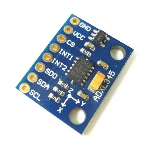 Adxl345 3 Axis Accelerometer Module Spi/I2c Bus Gy-291 1