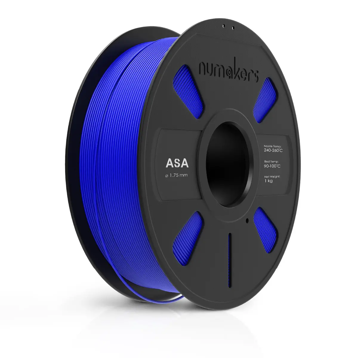 Numakers Asa Filament- Royal Blue - 1.75 Mm / 1 Kg 1