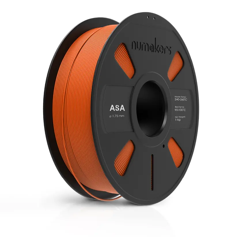 Numakers Asa Filament- Burnt Orange - 1.75 Mm / 1 Kg 1