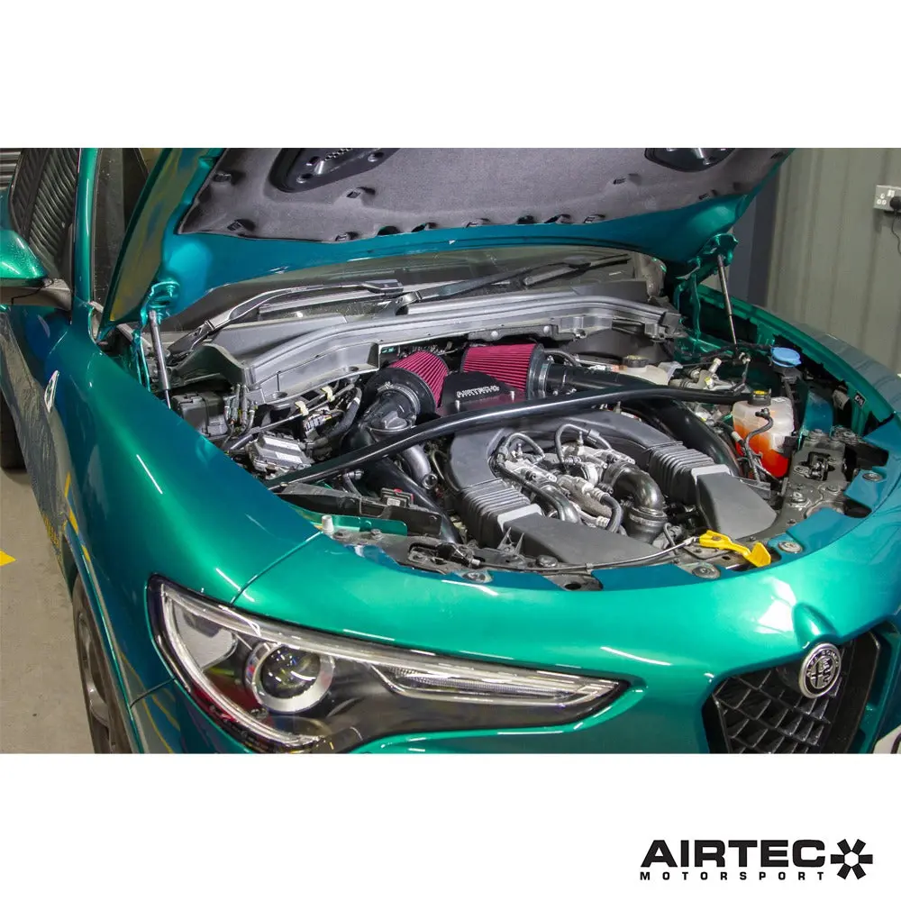 Airtec Motorsport Induction Kit For Alfa Romeo Stelvio Quadrifoglio 2.9 V6 2