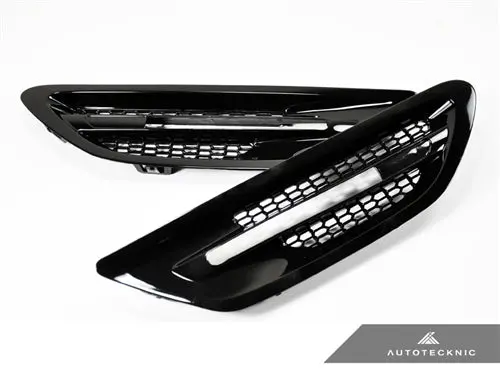 Autotecknic Replacement Glazing Black Fender Vents - F10 Sedan | M5 1
