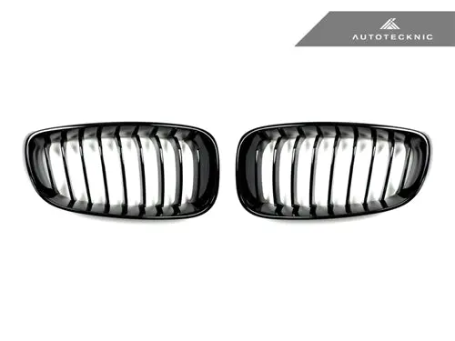 Autotecknic Gloss Black Front Grille Set - F34 3-Series Gran Turismo 1