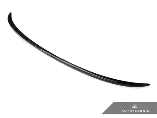Autotecknic Carbon Fiber Trunk Lip Spoiler - Bmw E90 3-Series Sedan 1