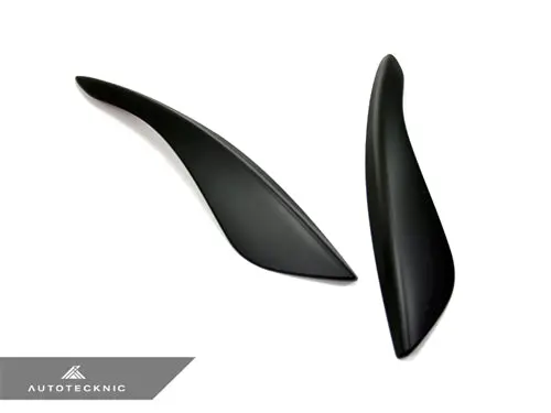 Autotecknic Stealth Black Headlight Trim Set - Infiniti G35 Coupe 1