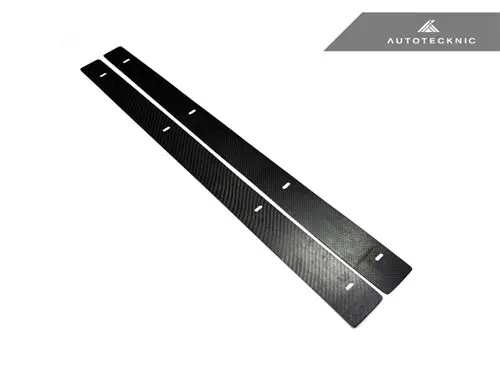 Autotecknic Dry Carbon Downforce Wheel-Well Splitters - Universal 1