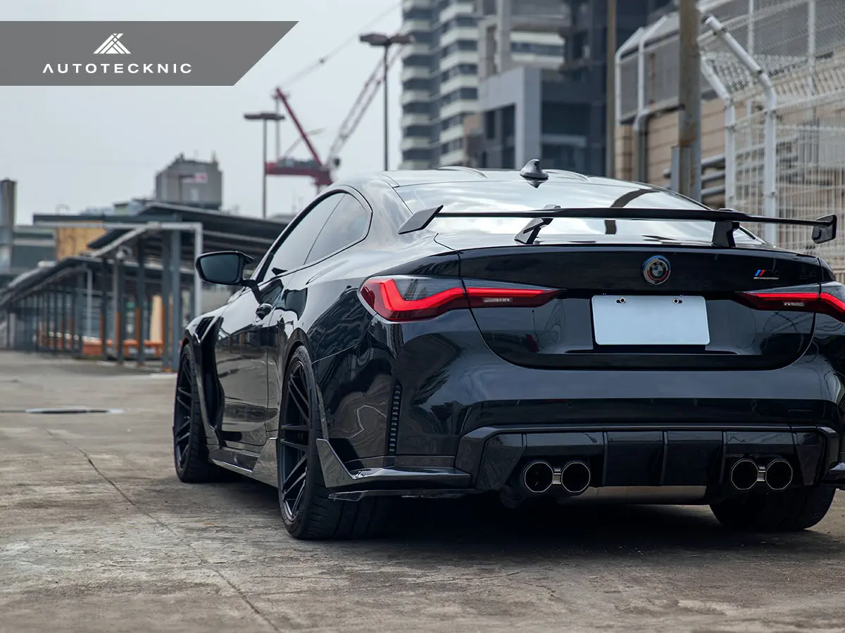 Autotecknic Dry Carbon Rear Splitter Winglet Set - G80/ G81 M3 | G82/ G83 M4 2