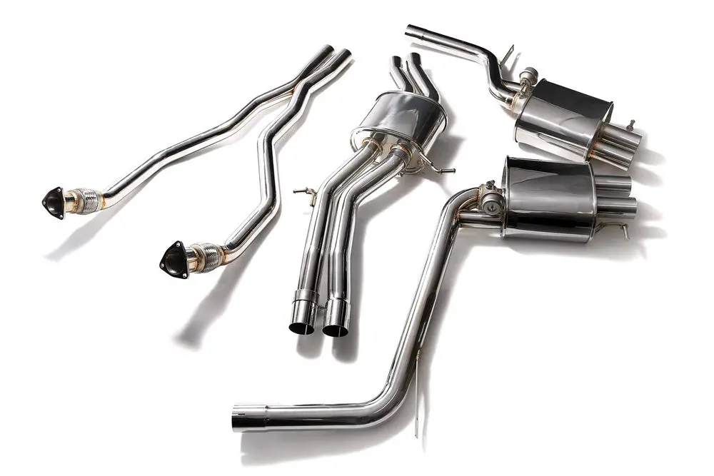 Armytrix Stainless Steel Valvetronic Catback Exhaust System Audi Rs5 B8 4.2L V8 Fsi 202011-202016 1