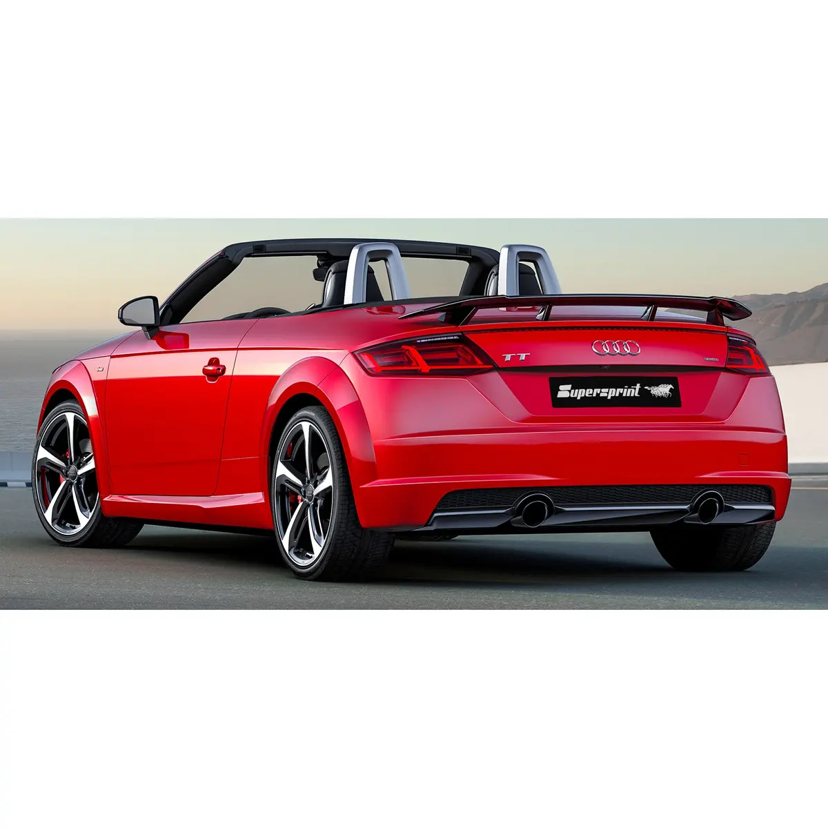 Supersprint Rear Muffler Delete For Audi Tt Mk3 Coupè/Roadster 2.0 Tdi (184 Hp) 2015- 1