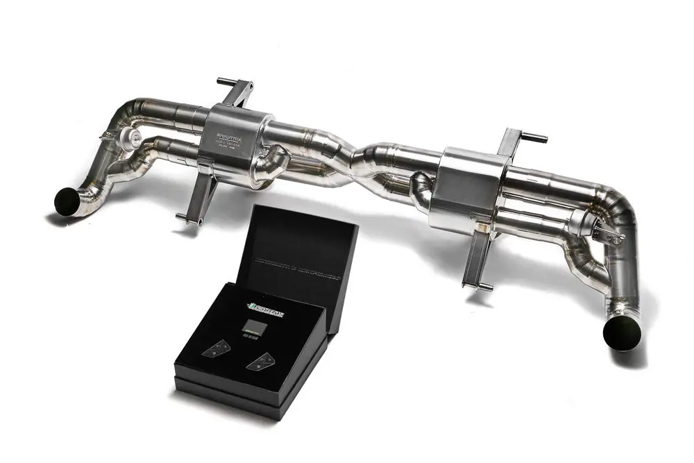 Armytrix Titanium Valvetronic Exhaust System Audi R8 V10 5.2L Fsi 2014-2015 1