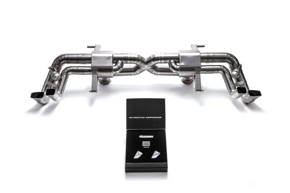 Armytrix Titanium Valvetronic Exhaust System Audi R8 V10 5.2L Fsi 2016-2020 1