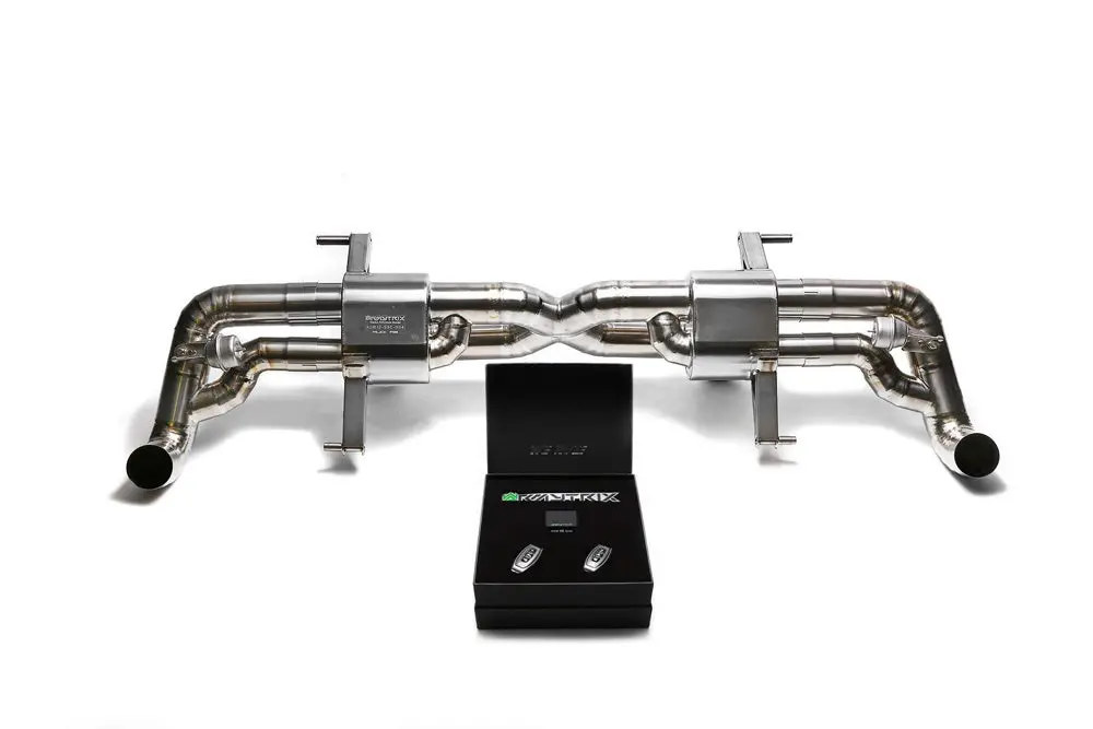Armytrix Titanium Valvetronic Exhaust System Audi R8 V8 4.2L Fsi 2014-2015 1