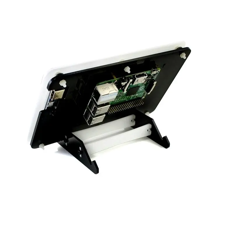 Acrylic Case For 7-Inch Display And Raspberry Pi 2