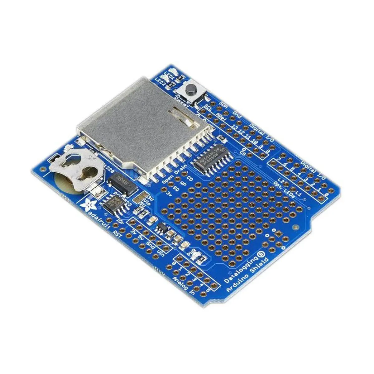 Adafruit Assembled Data Logging Shield For Arduino 1