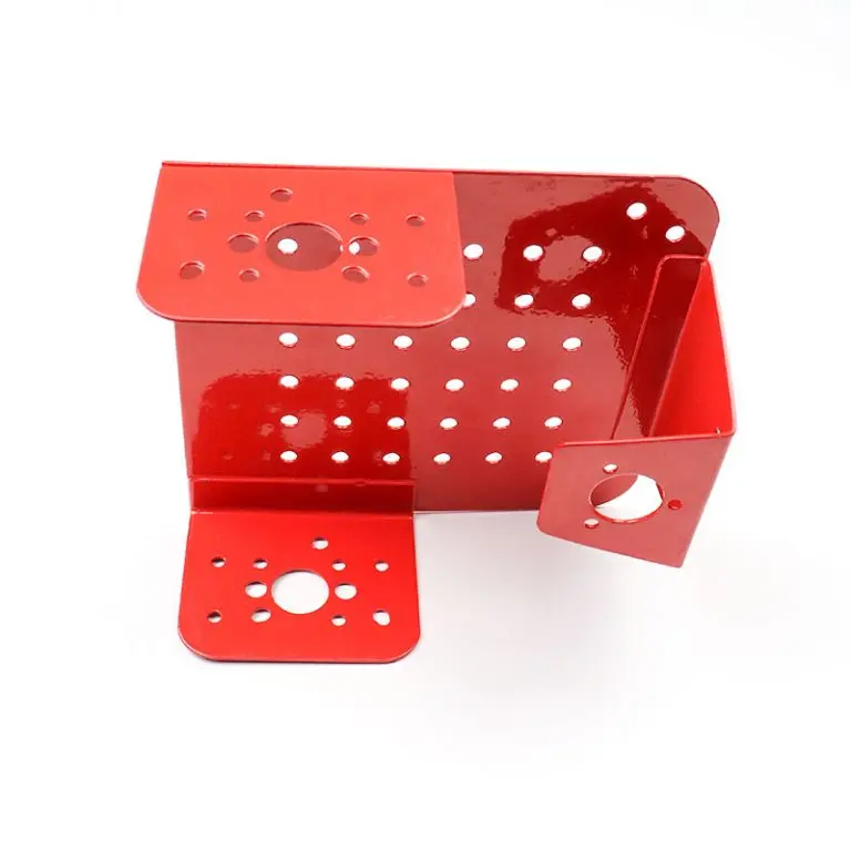 Red Chassis 2Wd Advance Metal Chassis 2