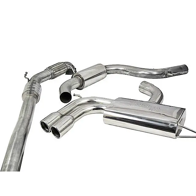 Cobra Audi A3 (8P) 2.0 Tfsi 2Wd (5 Door Sportback) Turbo Back Performance Exhaust 1