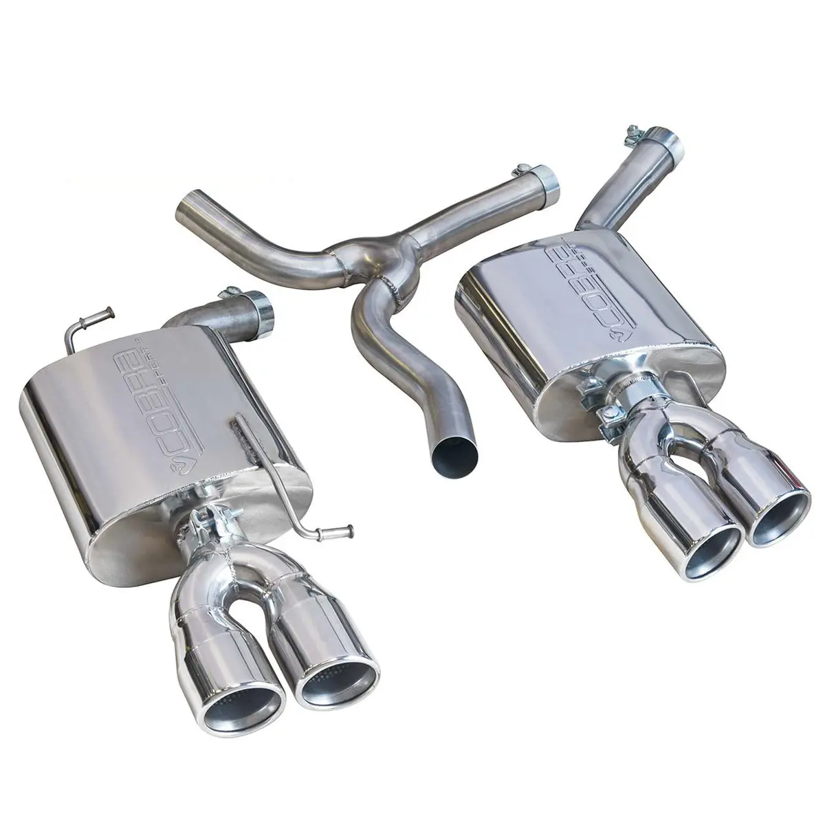 Cobra Sport Audi A5 2.0 Tdi Coupe (S-Line) Dual Exit S5 Style Performance Exhaust Conversion 1