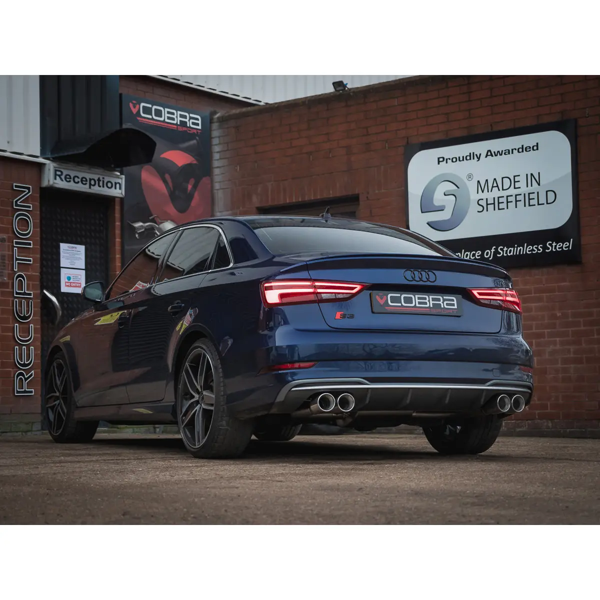 Cobra Audi S3 (8V Facelift) (19-20) (Gpf Models) Saloon (Valved) Gpf Back Performance Exhaust 6