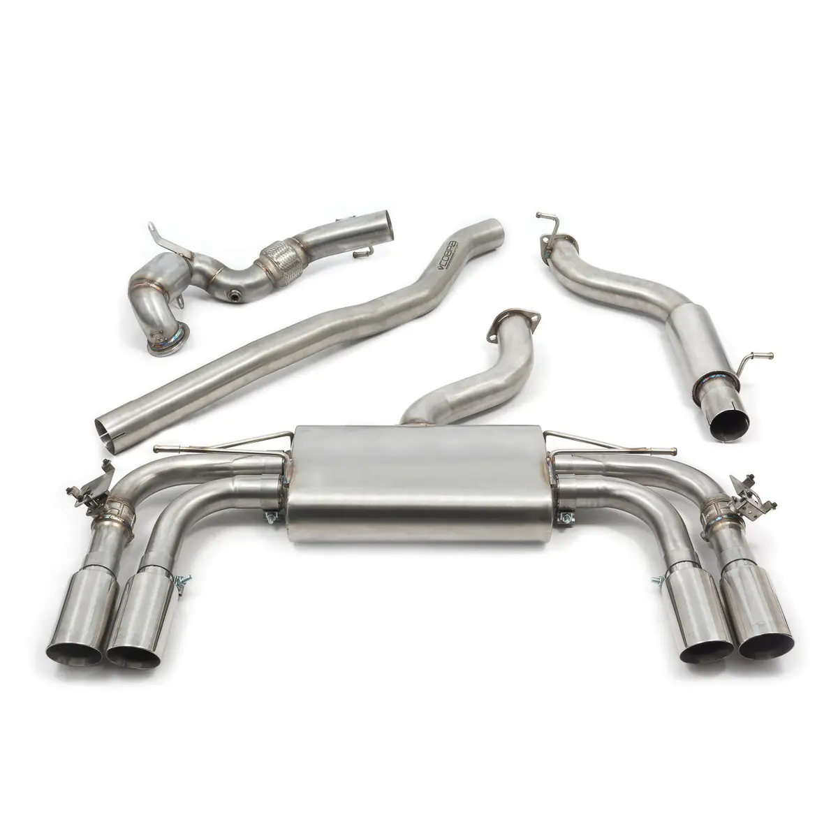 Cobra Sport Audi S3 (8V) 5 Door Sportback (Valved) (13-18) Turbo Back Performance Exhaust 1