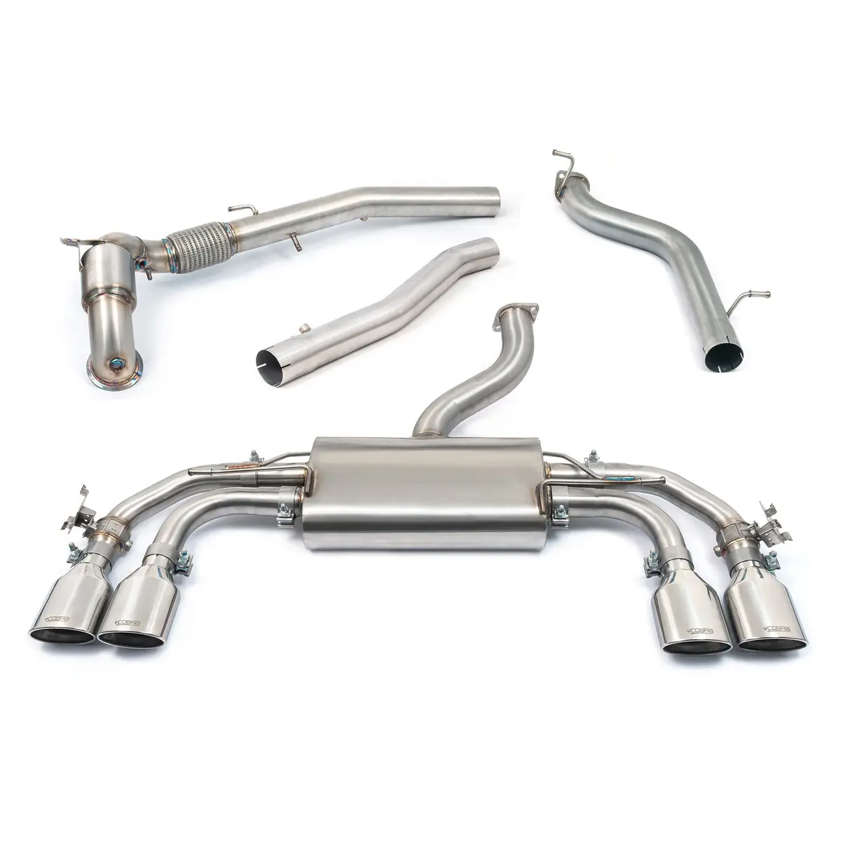 Cobra Sport Audi S3 (8Y) 5 Door Sportback Valved Turbo Back Performance Exhaust 9