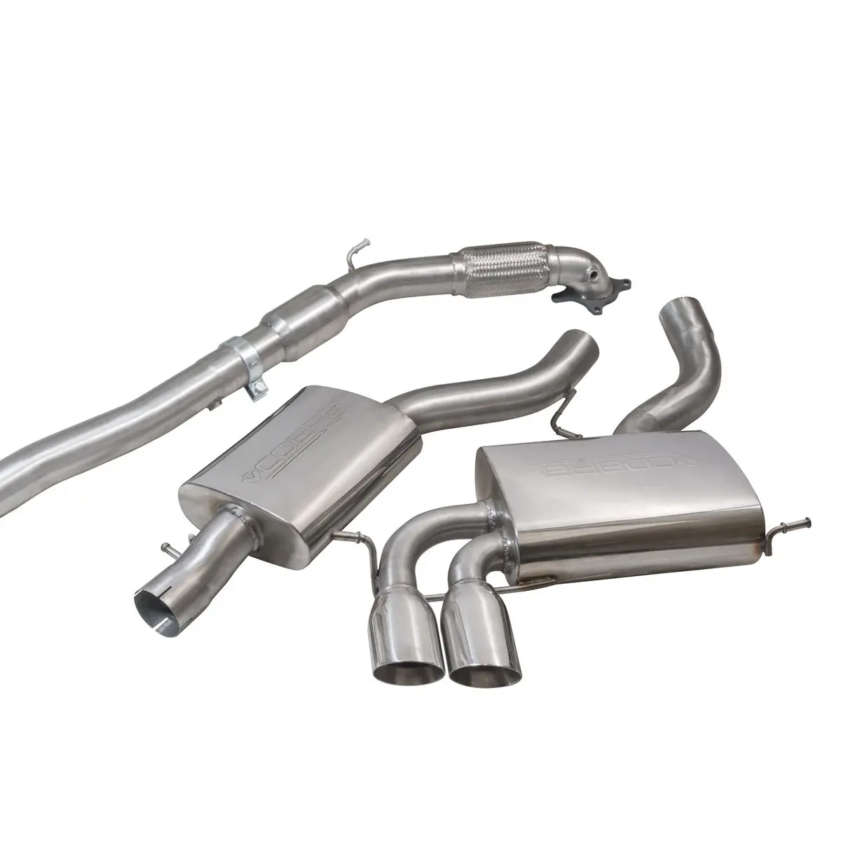 Cobra Sport Audi S3 (8P) Quattro (3 Door) Turbo Back Performance Exhaust 1