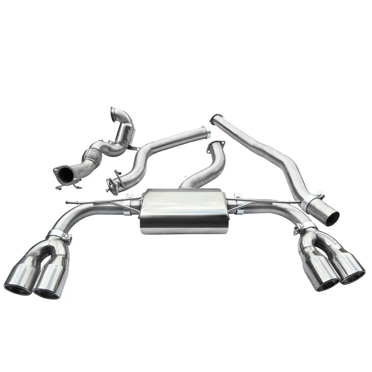 Cobra Sport Audi S3 (8V) Saloon (Non-Valved) (13-18) Turbo Back Performance Exhaust 5