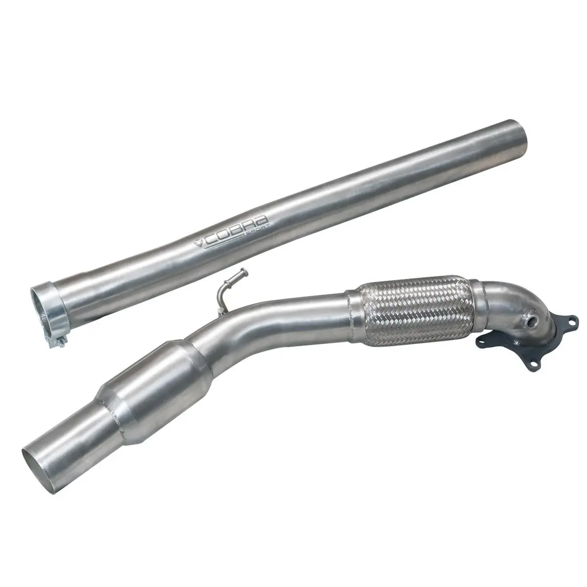 Cobra Sport Audi Tt (Mk2) 1.8/2.0 Tfsi (2Wd) 2011-14 Front Downpipe Sports Cat / De-Cat Performance Exhaust 1