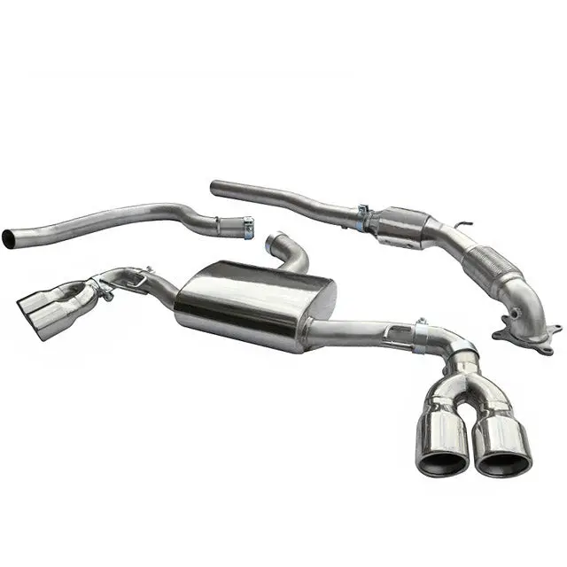 Cobra Sport Audi Tt (Mk2) 1.8/2.0 Tfsi (2Wd) (2007-11) Turbo Back Performance Exhaust 1