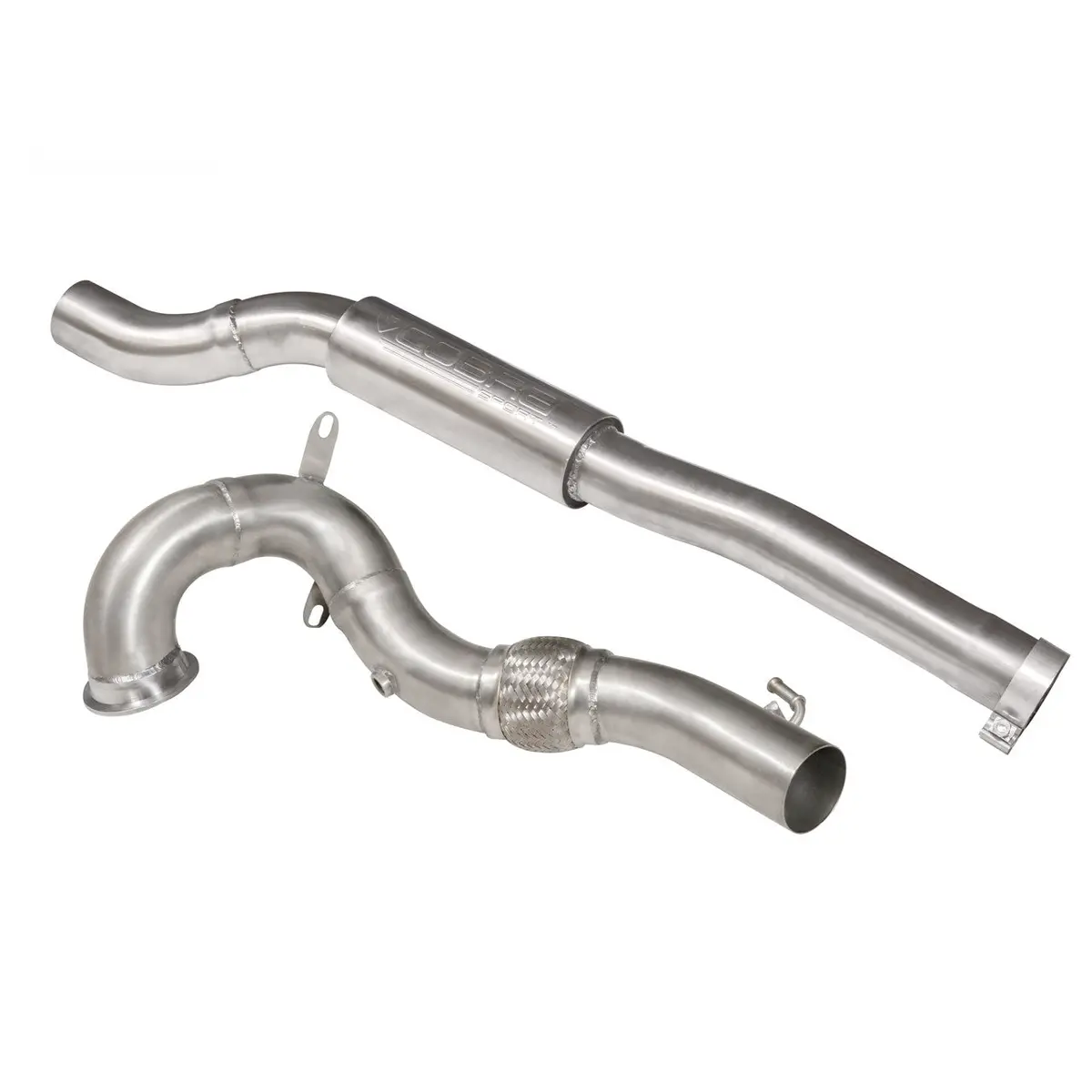 Cobra Sport Mk3 Audi TTS 2.0 TFSI Front Downpipe – Sports Cat or De-Cat - Image 2