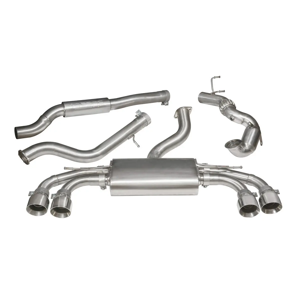 Cobra Sport Audi Tts (Mk3) 2.0 Tfsi Turbo Back Performance Exhaust 7