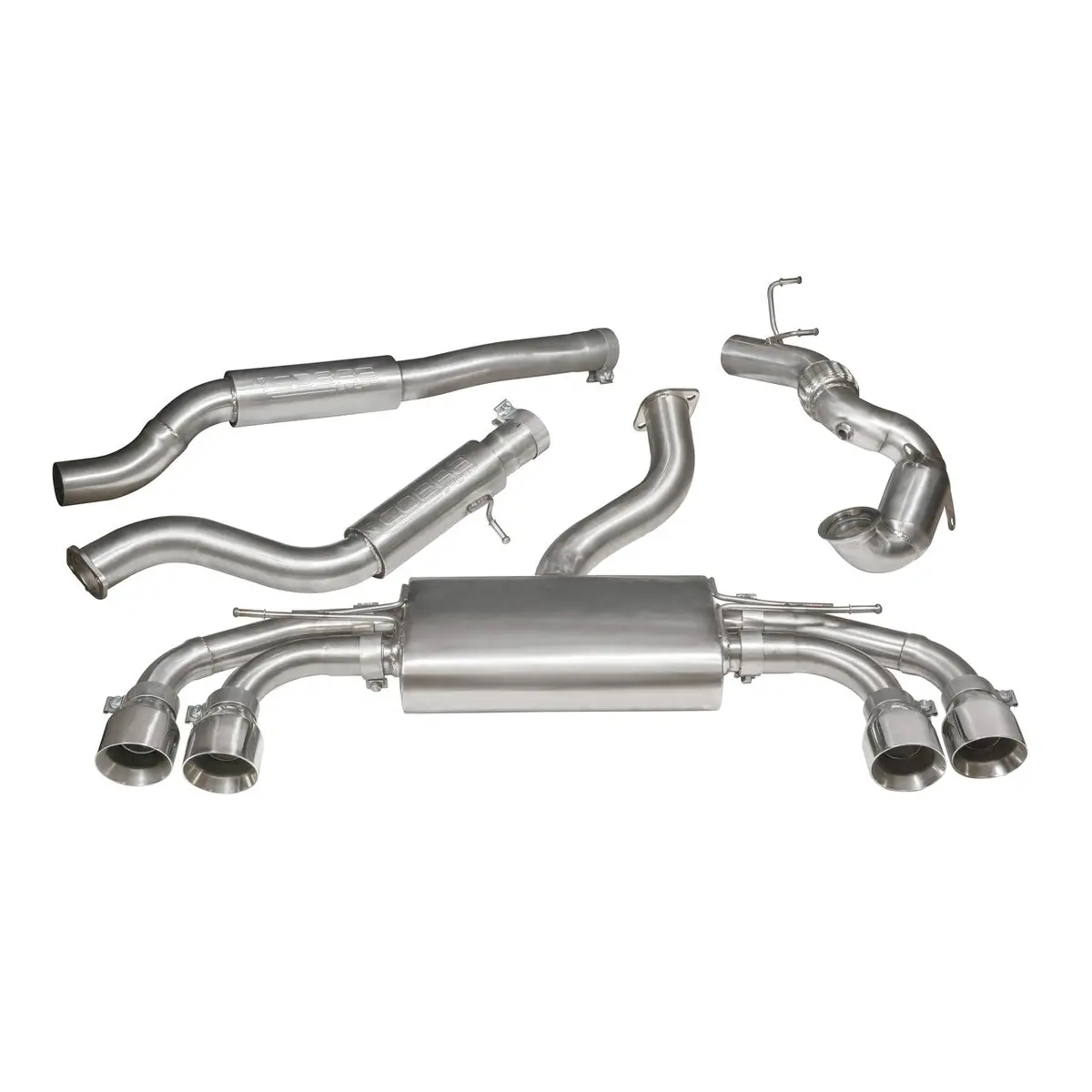 Cobra Sport Audi Tts (Mk3) 2.0 Tfsi Turbo Back Performance Exhaust 3