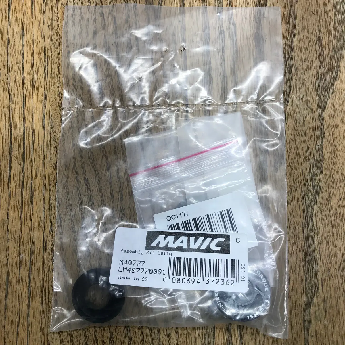 Mavic Lefty Assembly Kit - M40777 1
