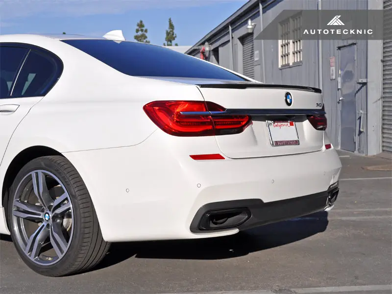 Autotecknic Carbon Fiber Trunk Lip Spoiler - G11/ G12 7-Series 4