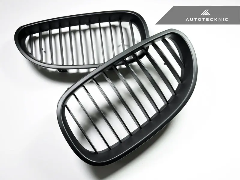 Autotecknic Stealth Black Front Grille Set - E60 5-Series | M5 1