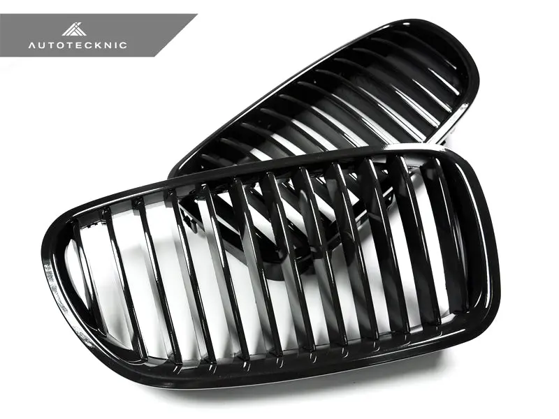 Autotecknic Gloss Black Front Grille Set - F10 Sedan/ F11 Wagon | 5-Series 2