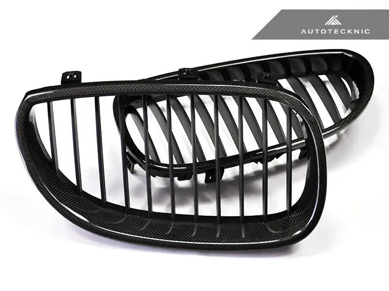 Autotecknic Carbon Fiber Front Grille Set - E60 Sedan / E61 Wagon | 5 Series Including M5 1